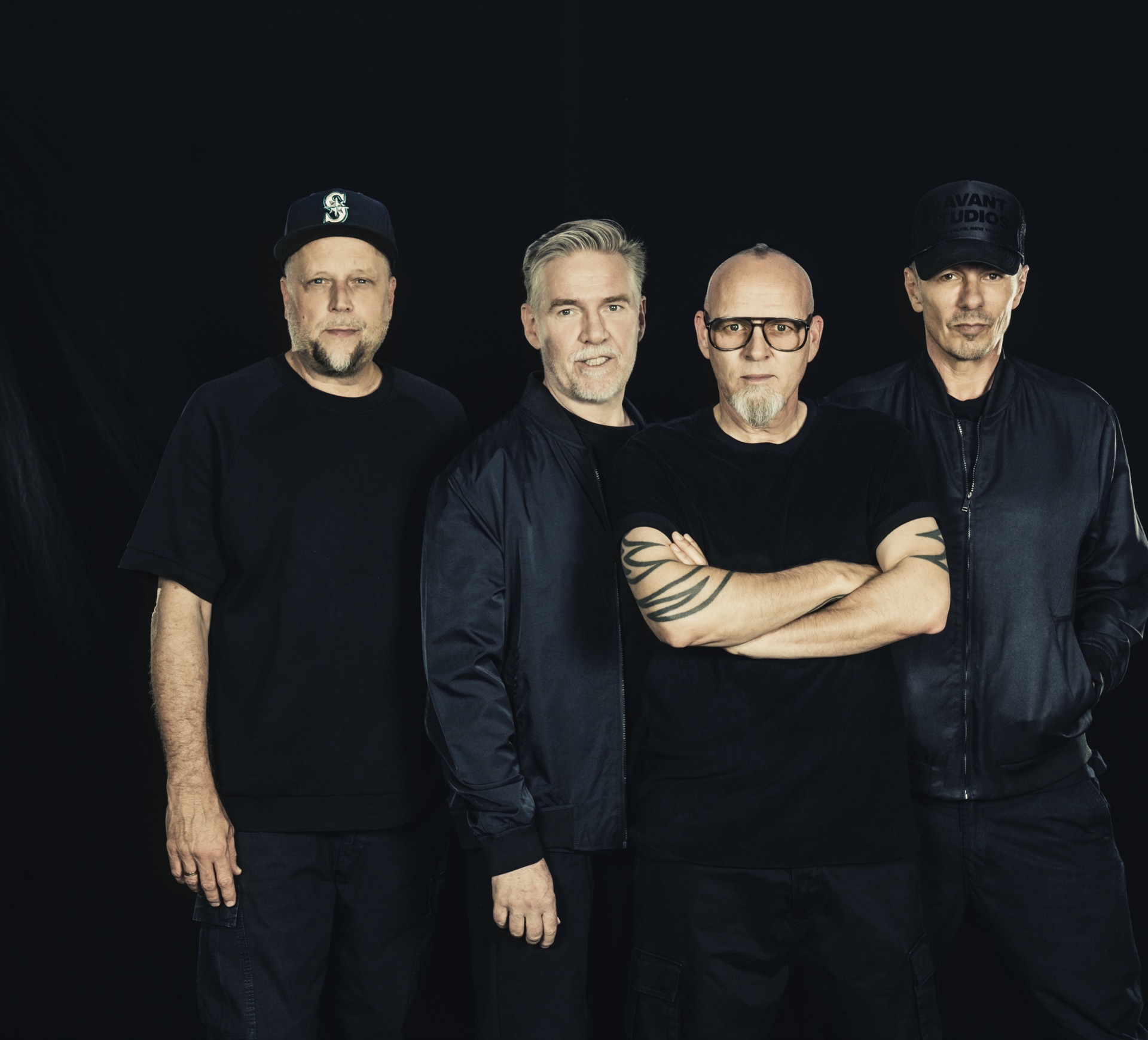Die Fantastischen Vier – Bandfoto: Smudo, Michi Beck, Thomas D und And.Ypsilon